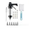 CulinaGear Stainless Steel Cookie Press Hearts Stars Bakers-4