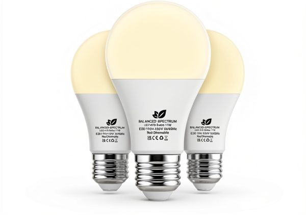 Flaspar LED Grow Light Bulb A19 Bulb for Indoor Plants-7