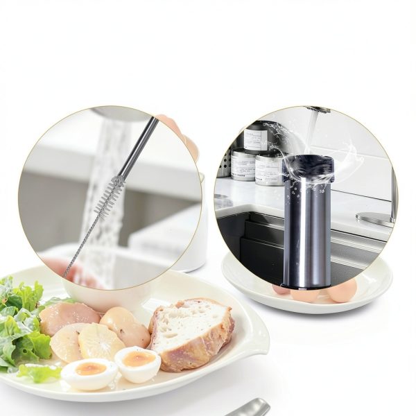 Generic Churro Maker Stainless Steel with 3 Nozzles Home Kit-5