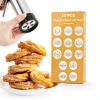 Yonderfume Cookie Press Stainless Steel Ergonomic Design-5