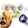 Generic Churro Maker Stainless Steel with 3 Nozzles Home Kit-3