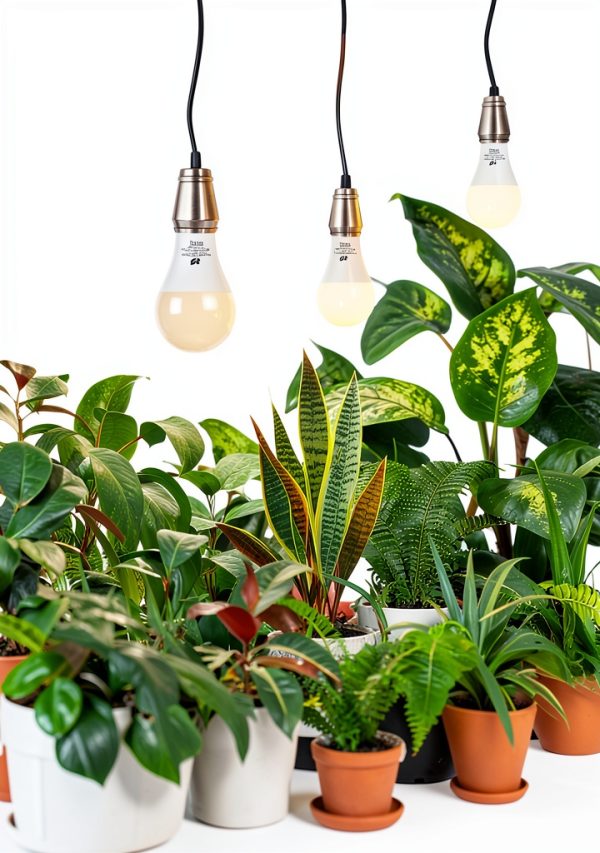 Flaspar LED Grow Light Bulb A19 Bulb for Indoor Plants-2