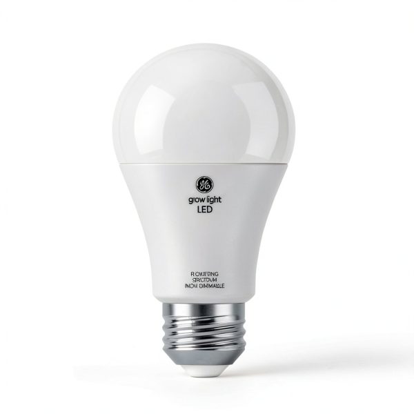 GE LED Grow Light Bulb A19 White-1