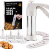 YOOUSOO Cookie Press Gun Kit Food Grade ABS Easy to Use-0