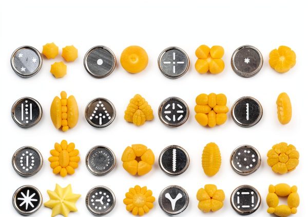 YOOUSOO Cookie Press Stainless Steel DIY Cookie Maker-3