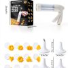 MAJCL Cookie Press Stainless Steel Kit with Tips Discs-4