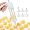 EooUooIP Cookie Press Stainless Steel Christmas Baking Kit-1