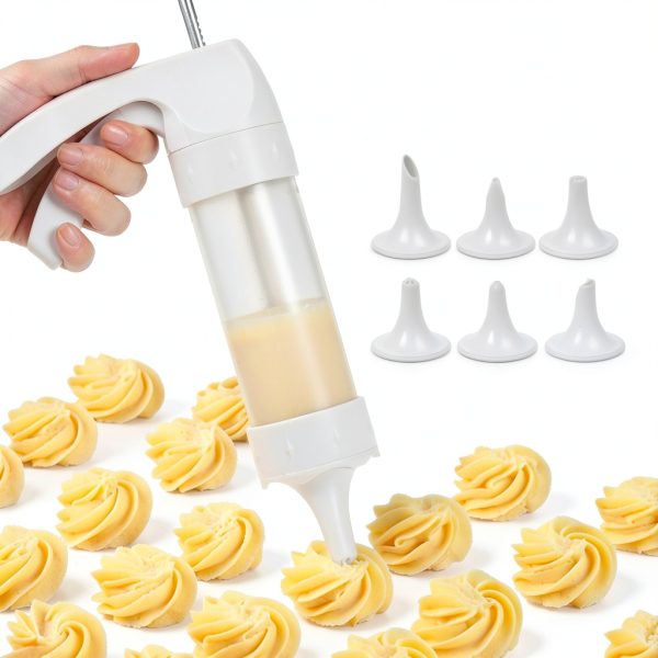 EooUooIP Cookie Press Stainless Steel Christmas Baking Kit-1