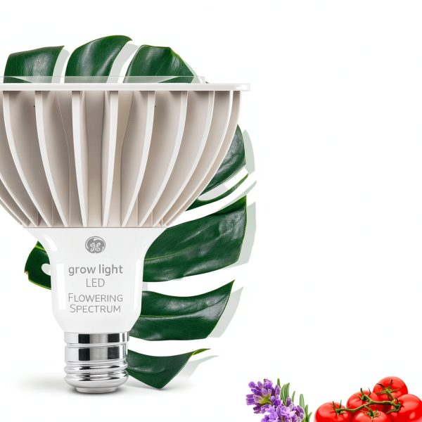 GE LED Grow Light Bulb PAR38 E26 Medium-1