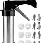 FEAYEA Cookie Press Stainless Steel Christmas Baking Kit-0