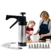 GleeAnt Stainless Steel Cookie Press Gun Kit for Baking-1