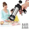 GleeAnt Stainless Steel Cookie Press Gun Kit for Baking-2
