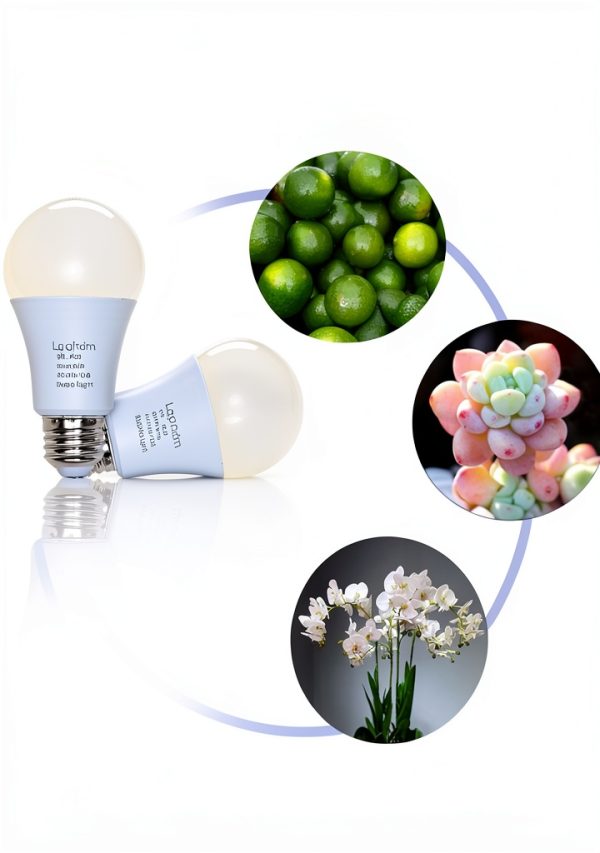 A19 Grow Light Bulb Lgghdm 9W Full Spectrum-5