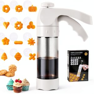 EooUooIP Cookie Press Stainless Steel Christmas Baking Kit-0