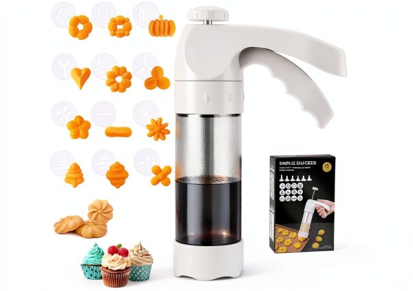 EooUooIP Cookie Press Stainless Steel Christmas Baking Kit-0