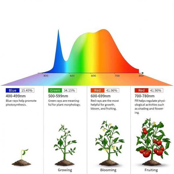 A19 Grow Light Bulb Lgghdm 9W Full Spectrum-4