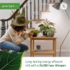 GE 9-Watt BR30 LED Grow Light Bulb for Indoor Plants-4