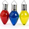 Solar Powered String Lights GBI Set of 4 Bulbs-4