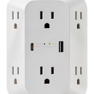 Surge Protector Belkin 6-Outlet Strip with USB-C-0