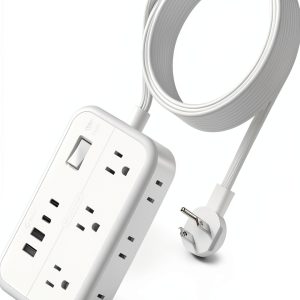 Extension Cord NTONPOWER Strip Flat Plug 15FT-0