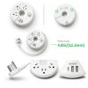 NTONPOWER USB Power Strip Black Compact Design-8