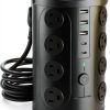 21in1 Power Strip SHENZHEN White Model HD-Q6-0
