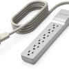 Belkin 6-Outlet Surge Protector for Home Office-0