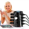 21in1 Power Strip SHENZHEN White Model HD-Q6-1