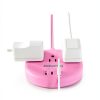 Pink Power Strip with USB C Ports by kakahigh Electronics-1