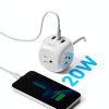 Anker Compact Power Strip 3 AC 2 USB-C White-2