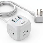 Anker Compact Power Strip 3 AC 2 USB-C White-0