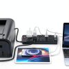 Power Strip Alestor Surge Protector 12 AC Outlets 4 USB Ports 6ft-1
