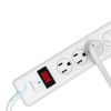 BN-LINK 6 Outlet Surge Protector with USB Ports White-4