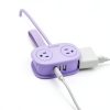ORICO Purple 7-in-1 Travel Power Strip with USB-C, USB-A & 4 AC-2
