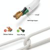 BN-LINK 6 Outlet Surge Protector with USB Ports White-6