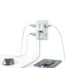 LonPower 10-in-1 USB Wall Outlet Surge Protector with 6 AC Outlets-5
