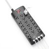 POWSAV 18-Outlet Power Strip with 4 USB Ports Plug Surge Protector-2