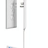 Sleek Socket Outlet Concealer Kit with 3ft Dual Cord Inverted-0