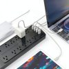 Power Strip Alestor Surge Protector 12 AC Outlets 4 USB Ports 6ft-3