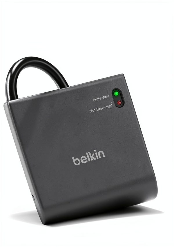 Belkin 12-Outlet Surge Protector 3,940J Gray Compact 1 Pack-6