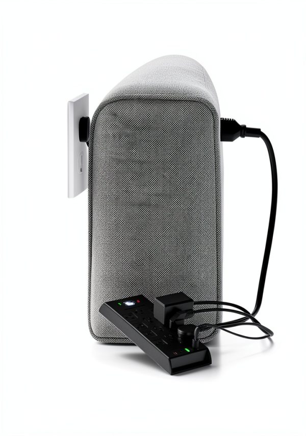LeZone Power Strip 16-in-1 Ultra Thin 12AC+4USB 10FT Extension-2