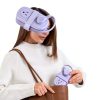 ORICO Purple 7-in-1 Travel Power Strip with USB-C, USB-A & 4 AC-1
