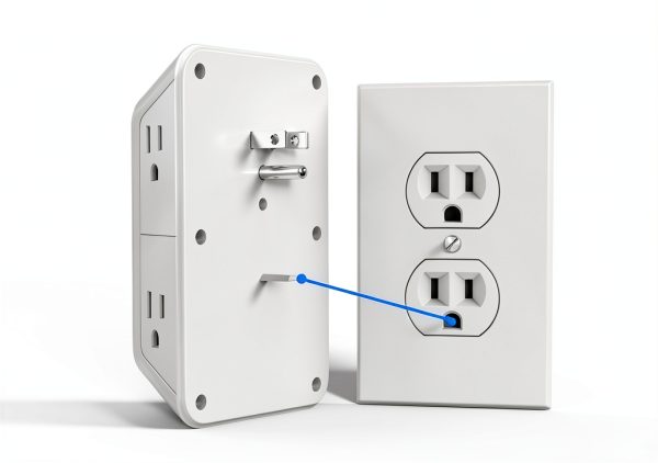 LonPower 10-in-1 USB Wall Outlet Surge Protector with 6 AC Outlets-4