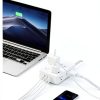 12-in-1 USB-C Power Strip XianFeng 10ft Ultra Thin with 8 AC & 3 USB-3