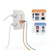 LonPower 10-in-1 USB Wall Outlet Surge Protector with 6 AC Outlets-2