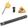 GBJ 22pcs 3/8" Lathe Threading Tool SNR0010K11 Holder with AG60-2