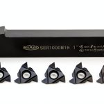 Shars 1" RH Indexable Threading Tool Holder with 5 ER16 Inserts-0