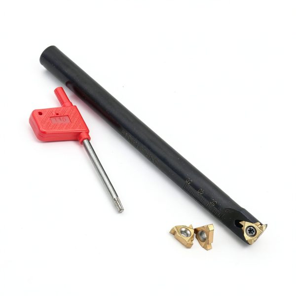 Lathe Internal Threading Tool Magsoar Bar 10 AG60 Inserts-6
