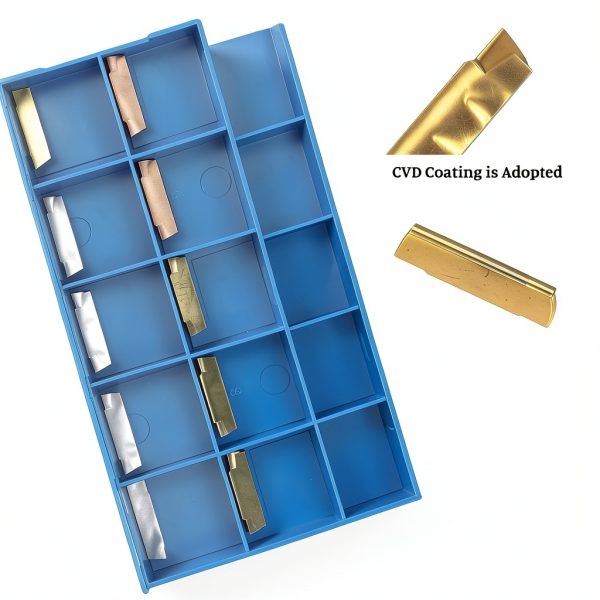 MGMN200-G 10Pcs Carbide Grooving Inserts 2mm Tool with CVD Coating-3