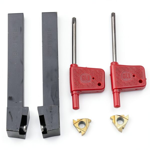 1/2" 2PCS SEL1212H16 Threading Holder by YOYOTOOLS Carbide Inserts-1